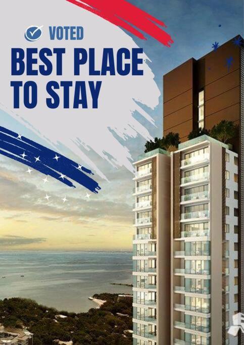 Sea View -High Floor 2 Bed Room Excellent Location Pattaya Exterior photo