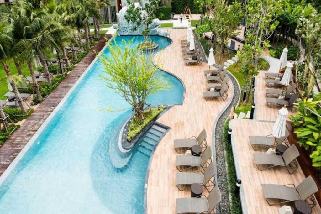 Sea View -High Floor 2 Bed Room Excellent Location Pattaya Exterior photo