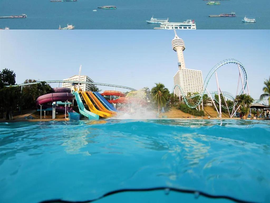 Sea View -High Floor 2 Bed Room Excellent Location Pattaya Exterior photo